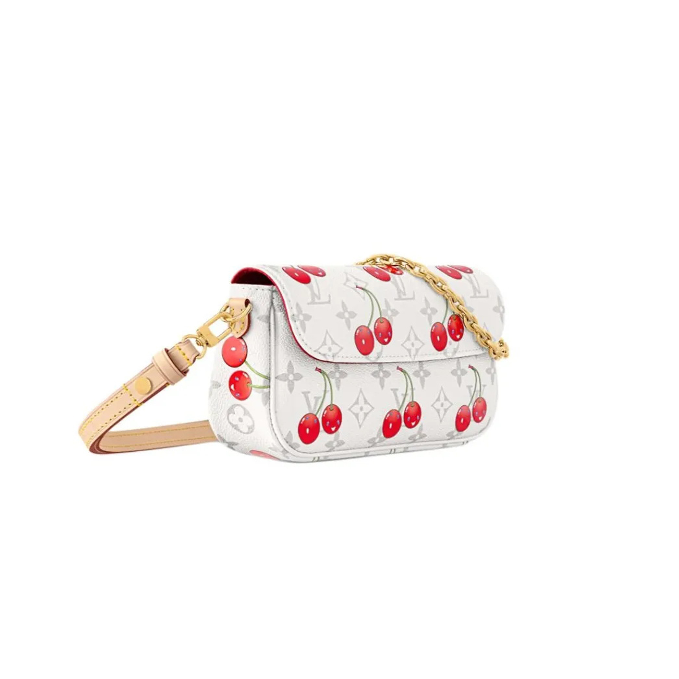LOUIS VUITTON MURAKAMI TAKASHI CHERRY WALLET ON CHAIN M14239 (23.5*12*4.3cm)
